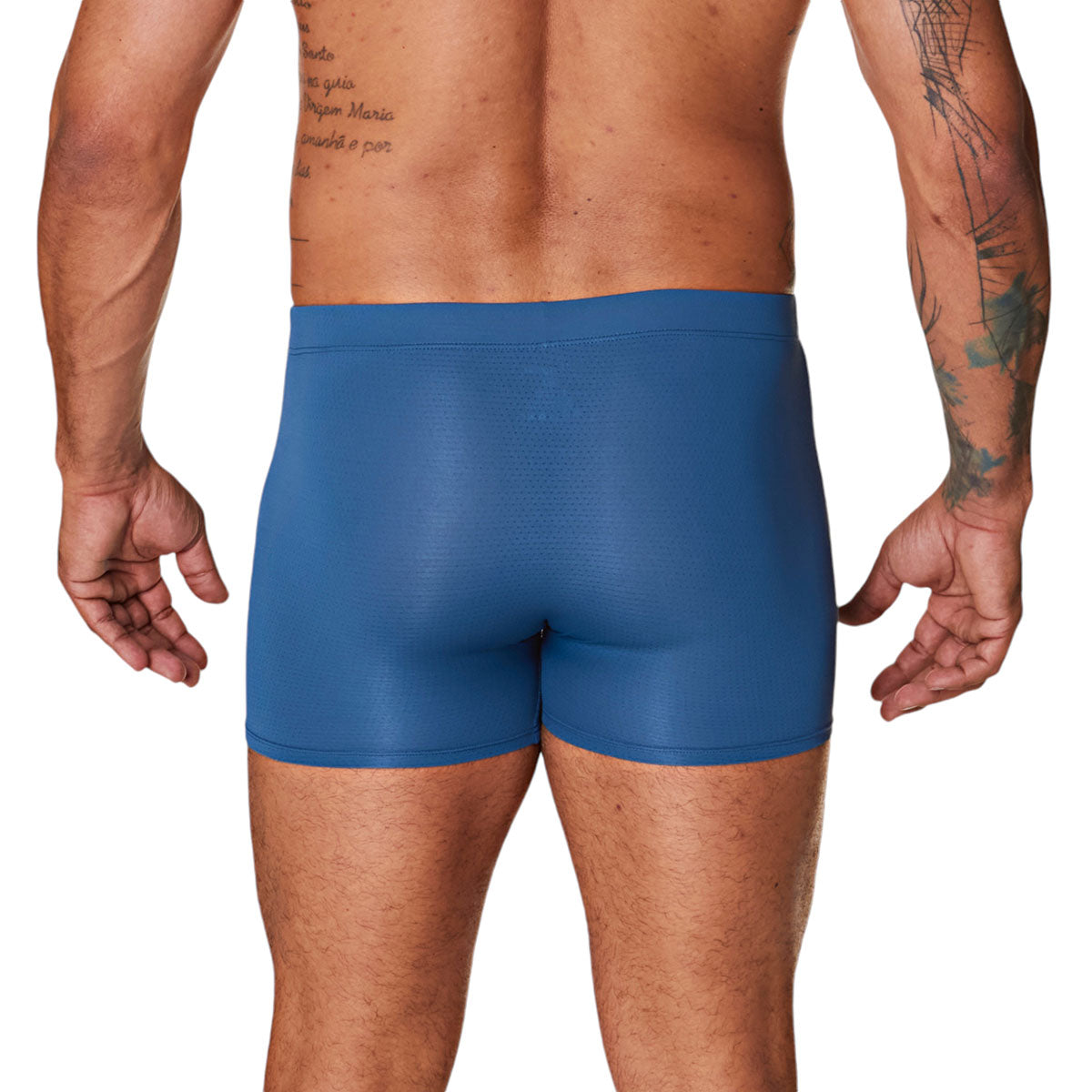 Cueca Microfibra Masculina Adulto Lagasi Azul Atol New Trip - REF. 3000