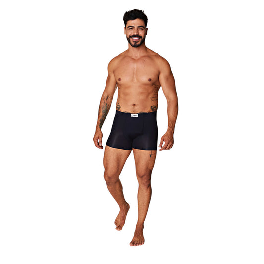 Cueca Microfibra Masculina Adulto Lagasi Preto New Trip - REF. 3000