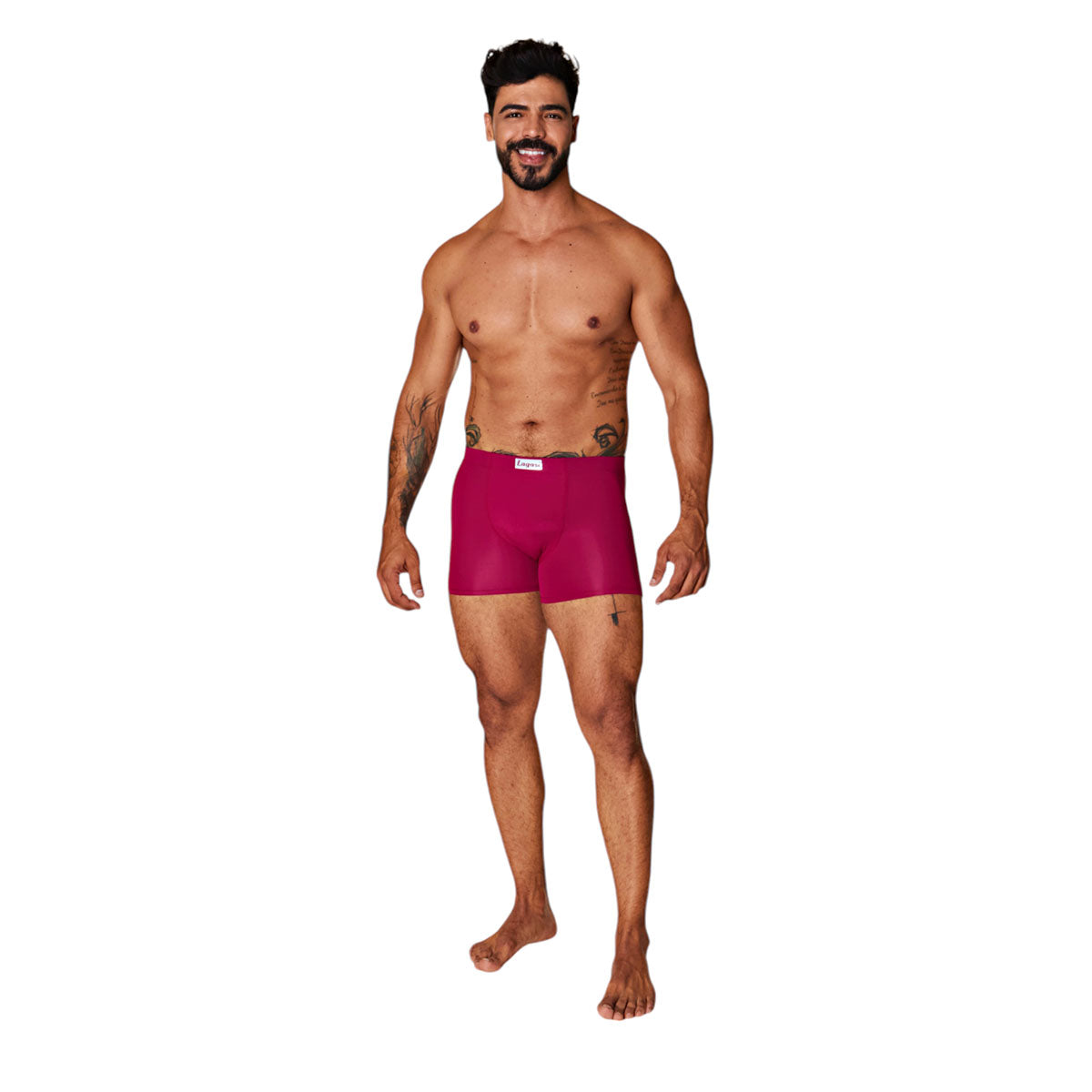 Cueca Microfibra Masculina Adulto Lagasi Marsala New Trip - REF. 3000