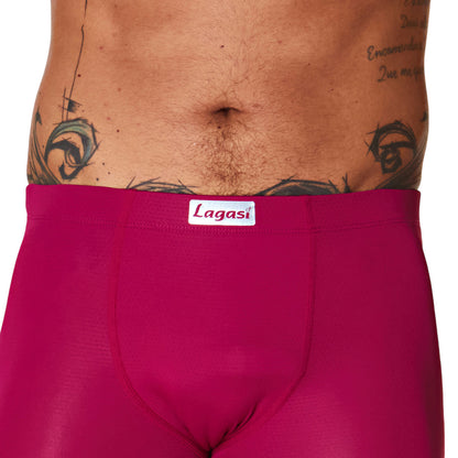 Cueca Microfibra Masculina Adulto Lagasi Marsala New Trip - REF. 3000