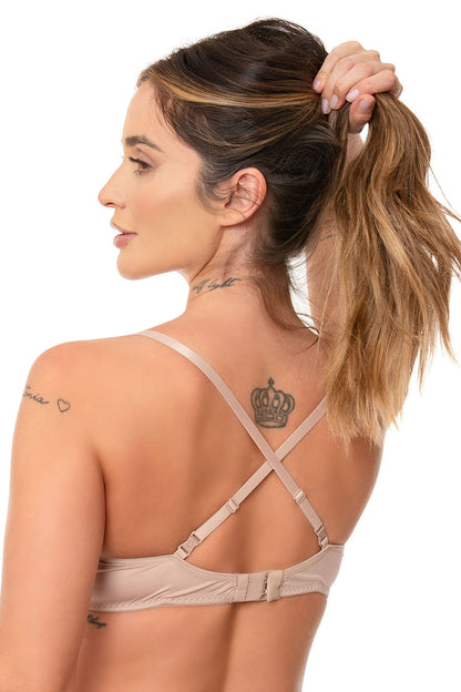 Conjunto Sutiã e Calcinha Lagasi Basico Chocolate -  REF. 9205