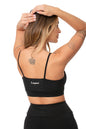 Top Fitness Lagasi Alça Fina com Cós Preto - REF. 3135