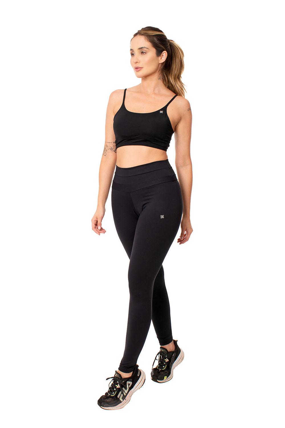 Calça Fitness Lagasi Cós Triplo Preto - REF. 3158