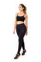Calça Fitness Lagasi Cós Triplo Preto - REF. 3158